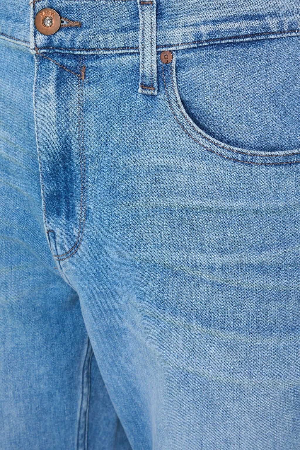 PAIGE Federal slim-fit whiskered denim jeans