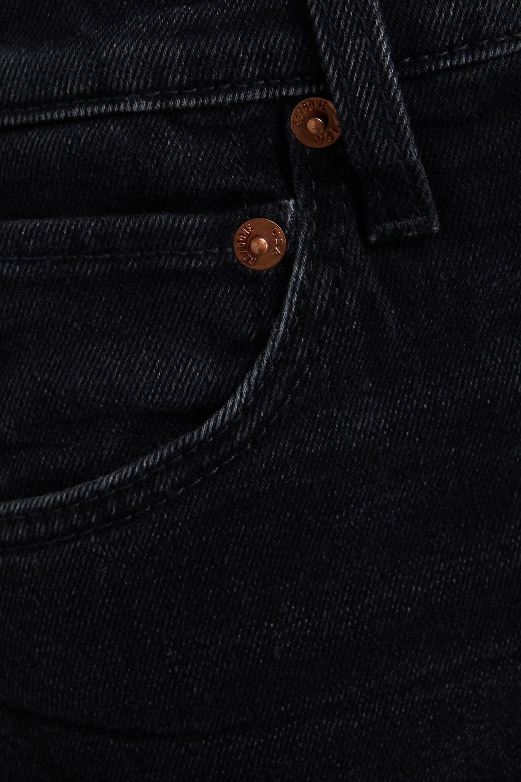 RE/DONE High-rise wide-leg jeans