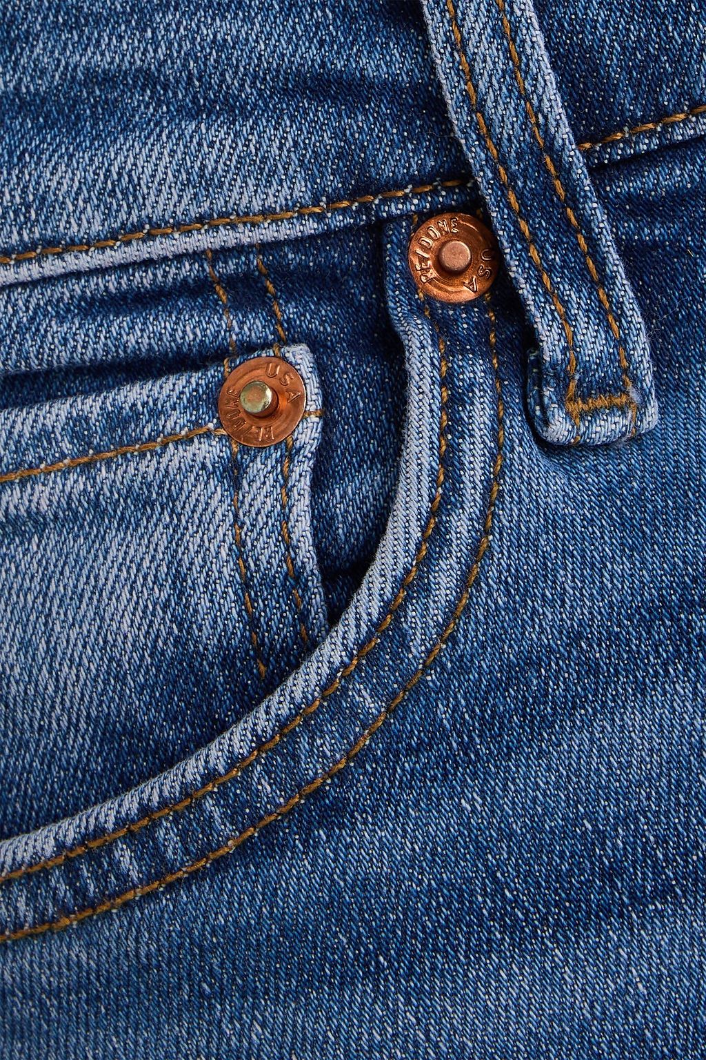 RE/DONE 90s high-rise straight-leg jeans