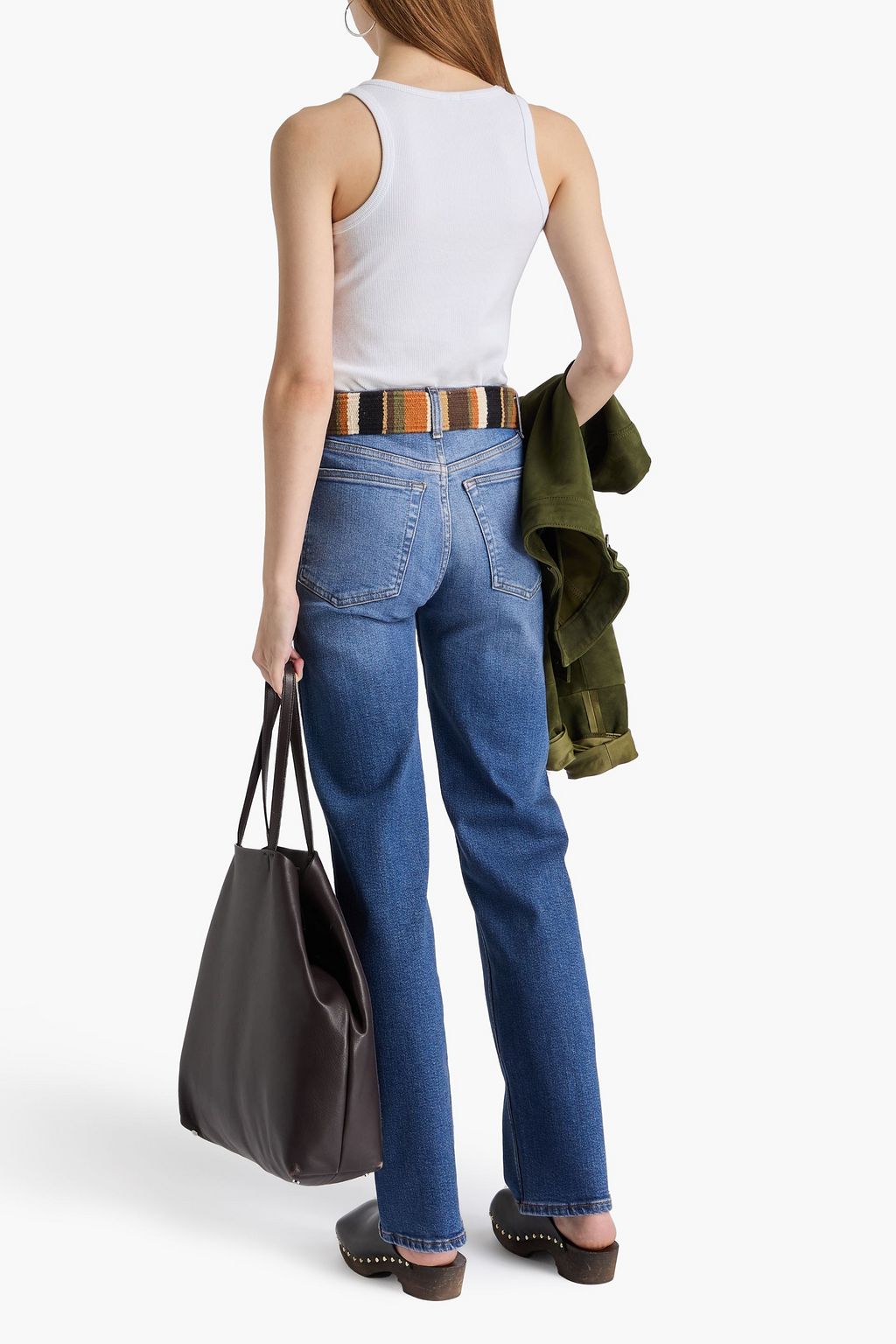 RE/DONE 90s high-rise straight-leg jeans