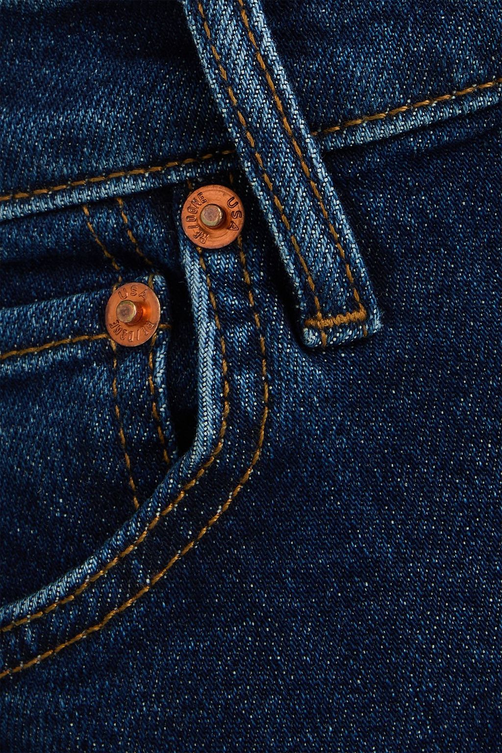 RE/DONE 70s high-rise straight-leg jeans
