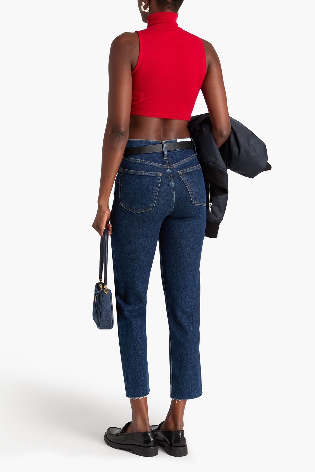 RE/DONE 70s high-rise straight-leg jeans