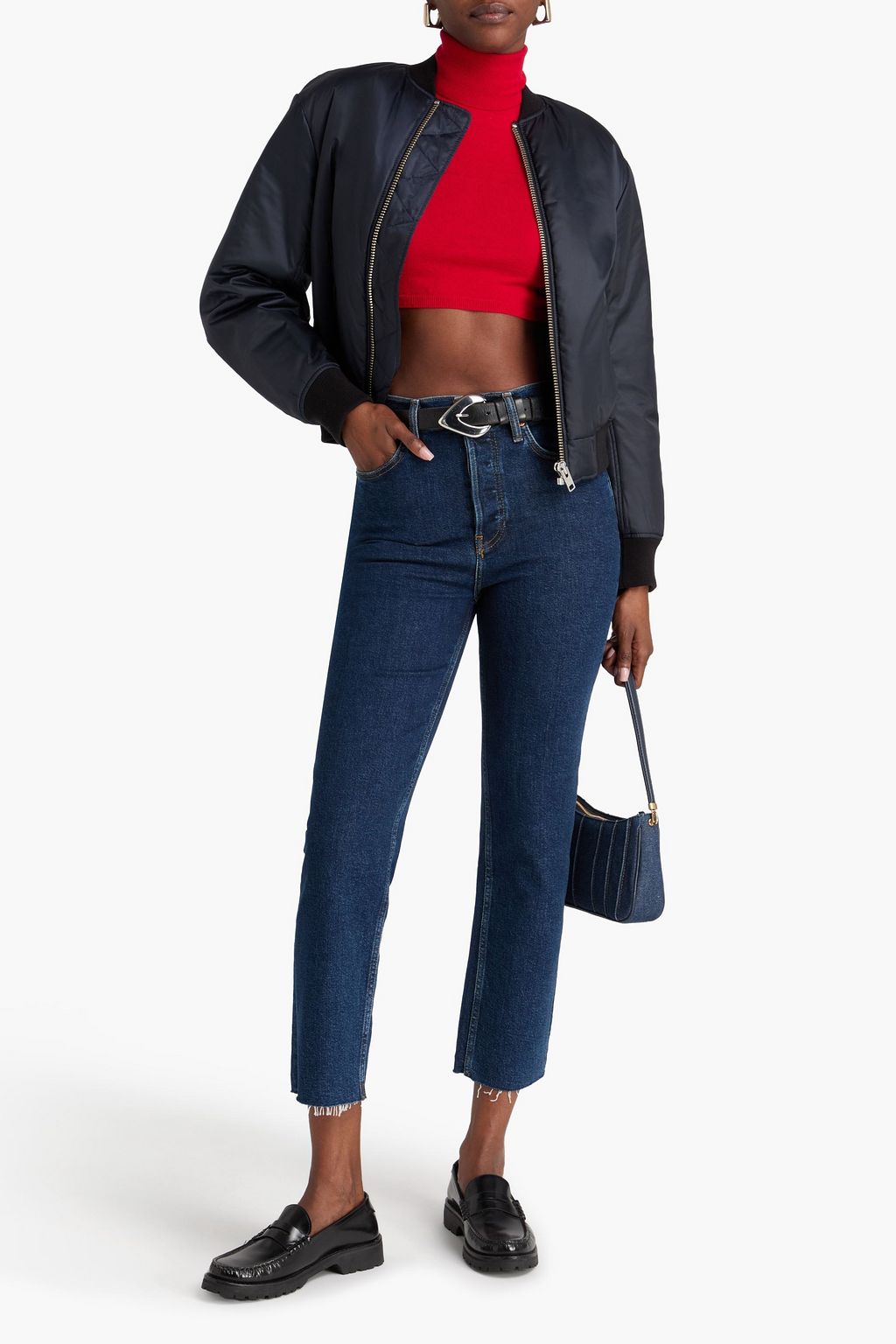 RE/DONE 70s high-rise straight-leg jeans