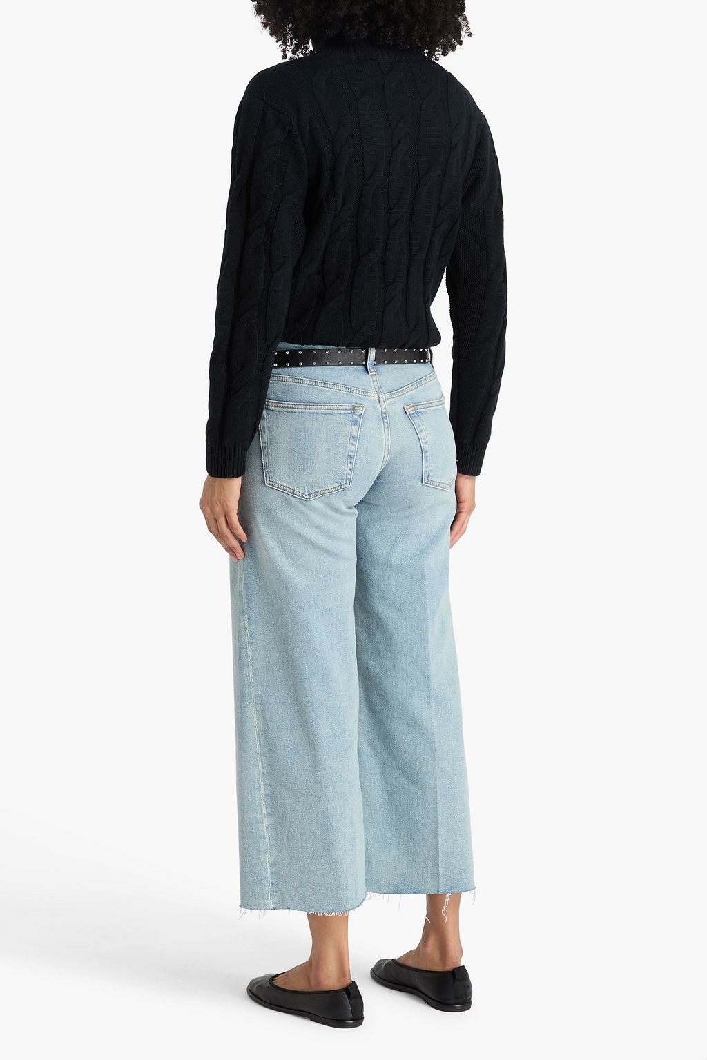 RE/DONE Mid-rise wide-leg jeans
