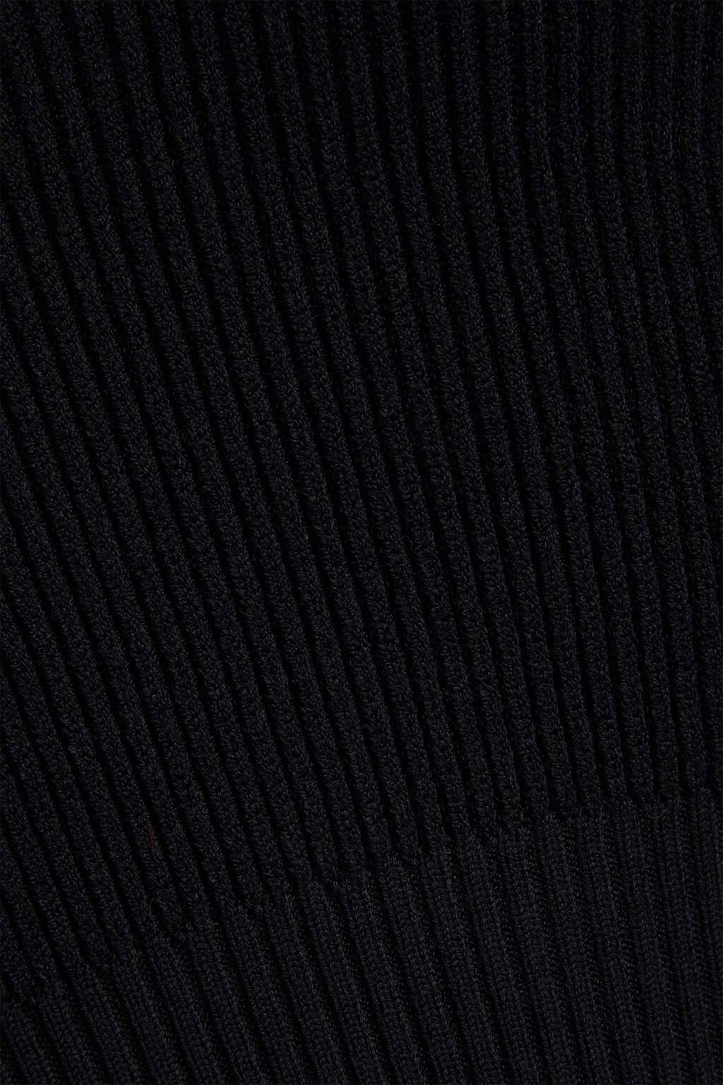 RE/DONE 90s cropped ribbed-knit top