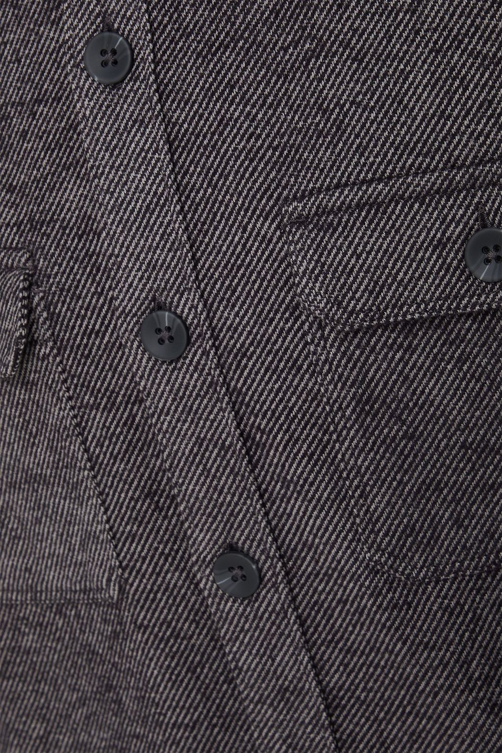 PAIGE Wilbur cotton-flannel overshirt