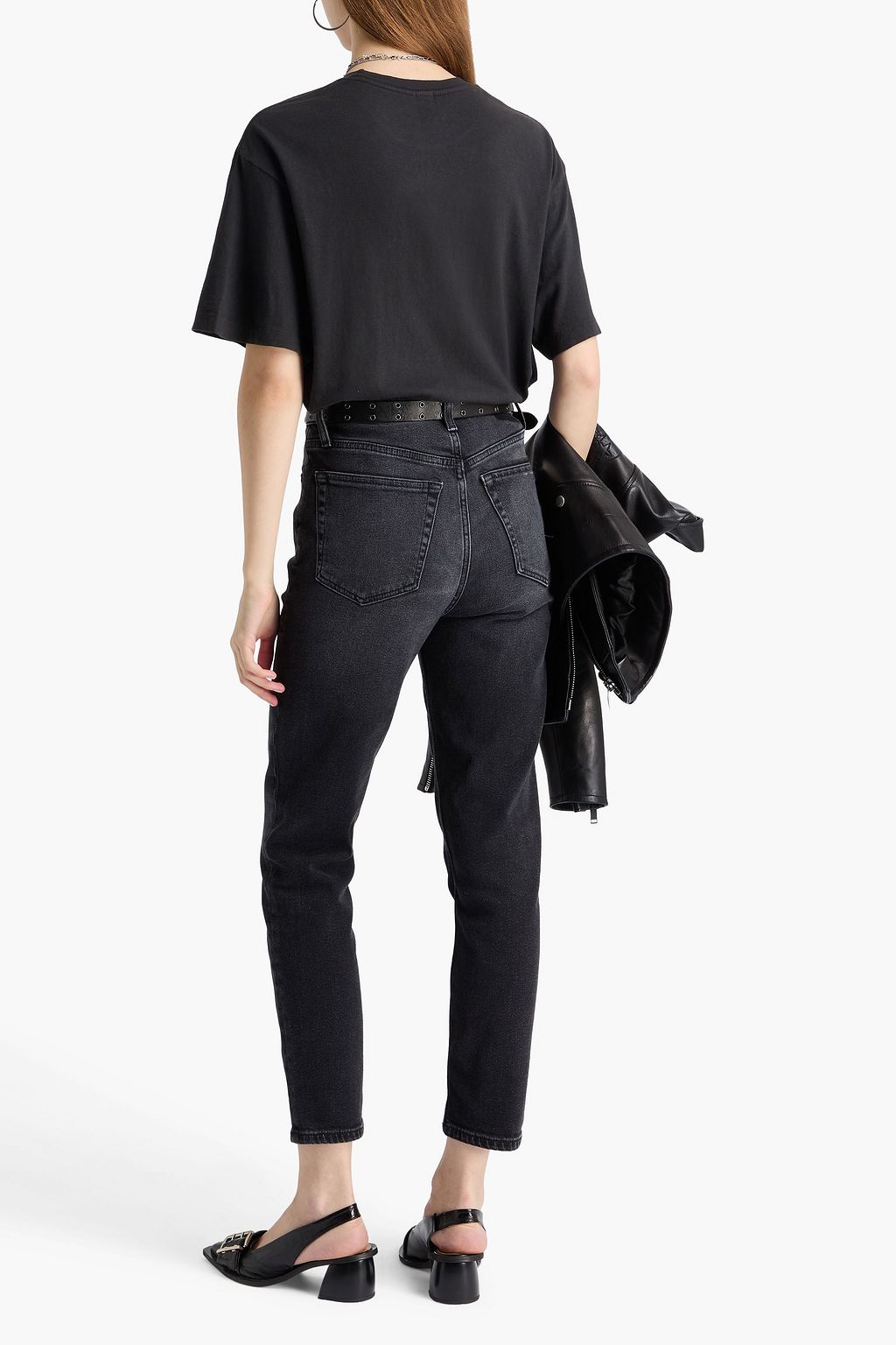 RE/DONE Printed cotton-jersey T-shirt