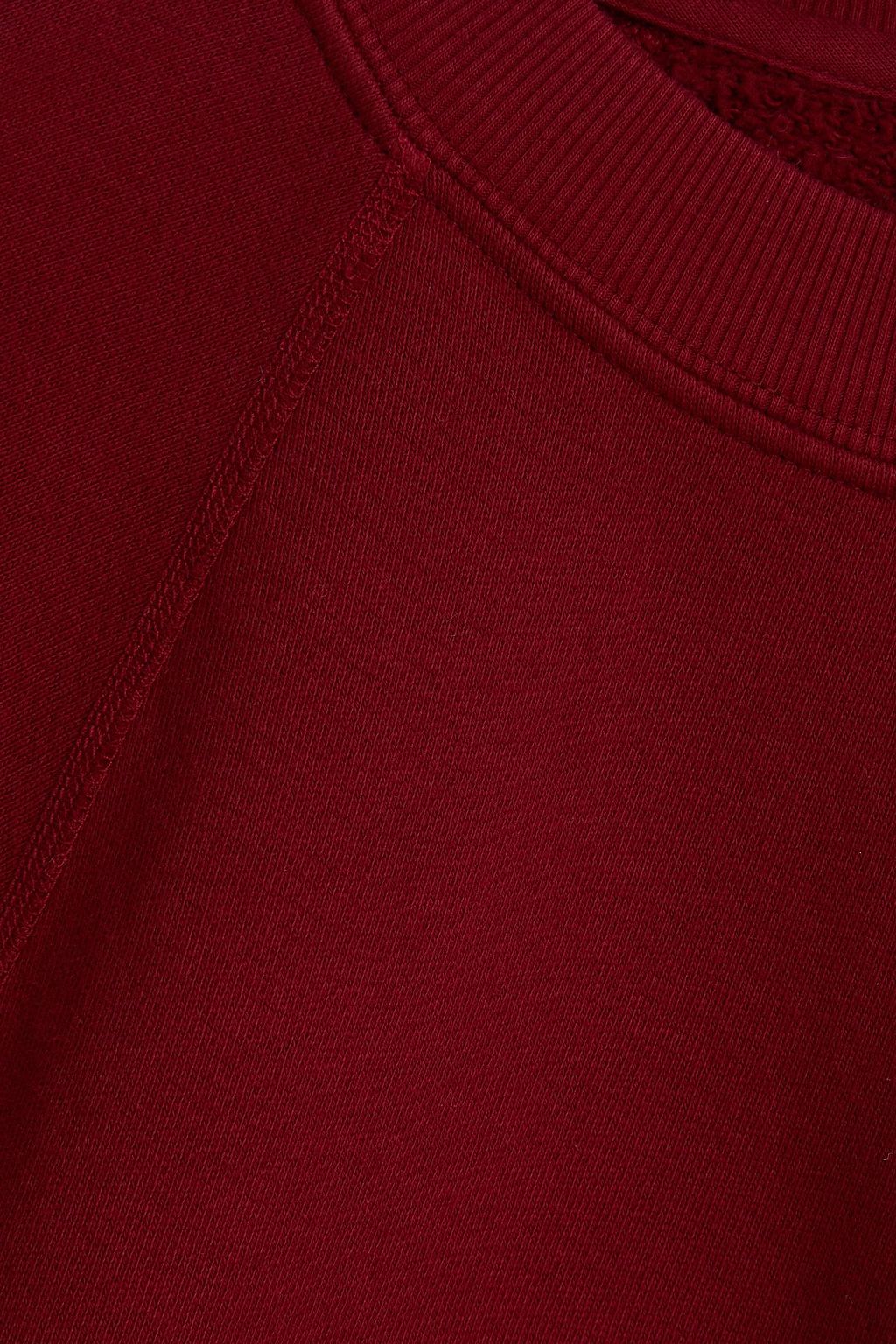 RE/DONE BY HANES Cotton-fleece sweatshirt