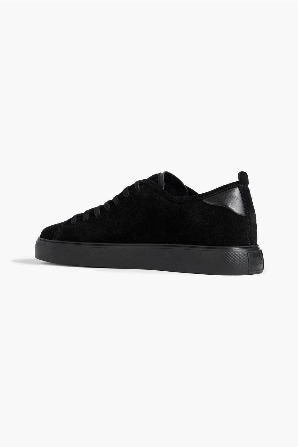 Rag & Bone Perry Suede Sneakers In Black