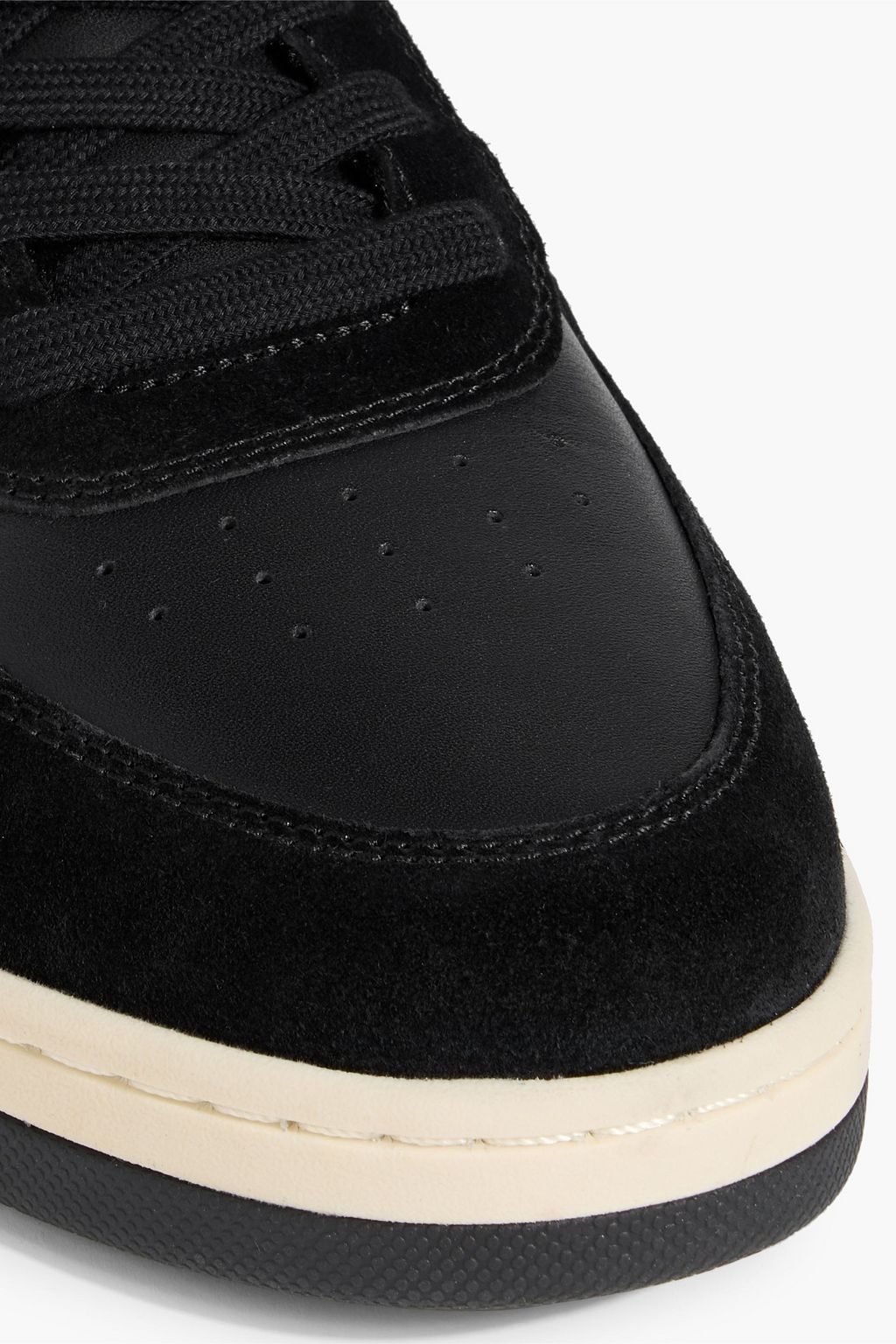 RAG & BONE Retro Court leather and suede sneakers