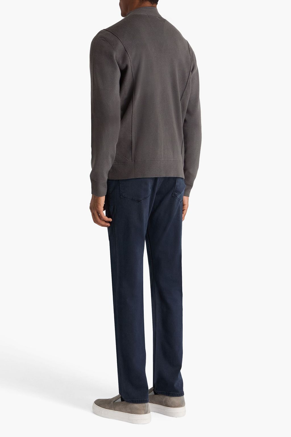 PAIGE Lowrie waffle-knit cardigan