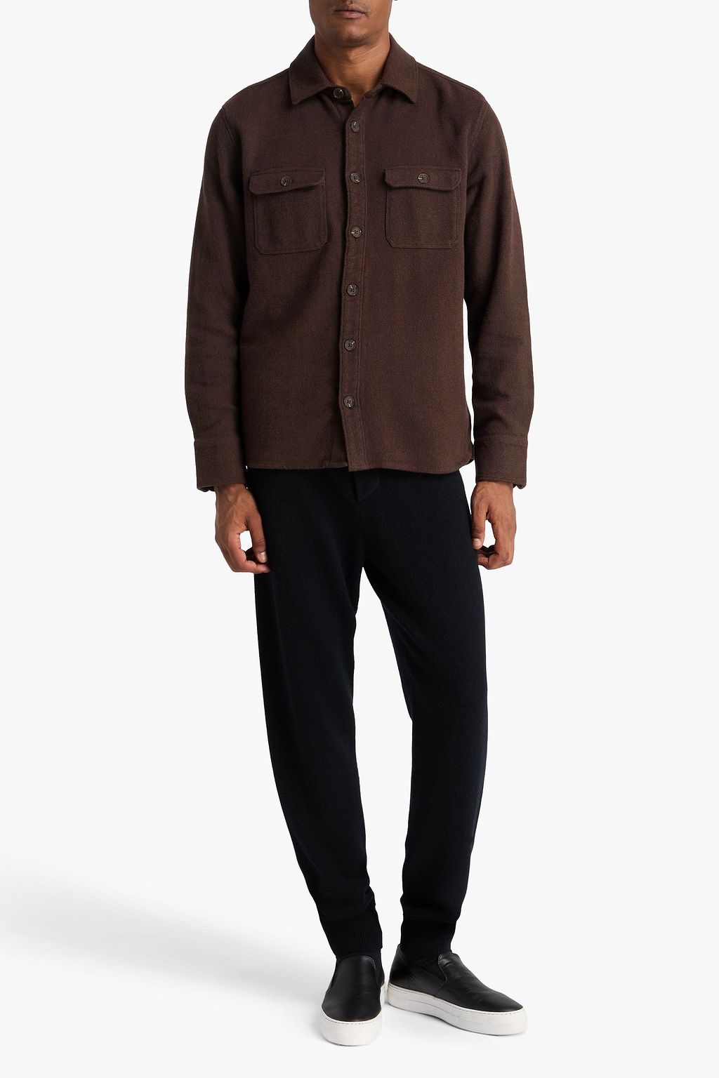 PAIGE Wilburt cotton-flannel overshirt