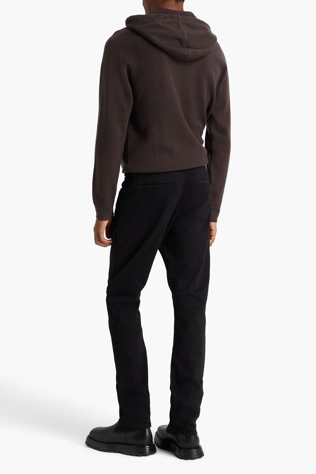PAIGE Donaldson knitted hoodie