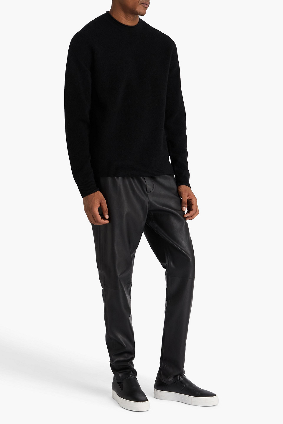 Paige Vick Wool Sweater In Black