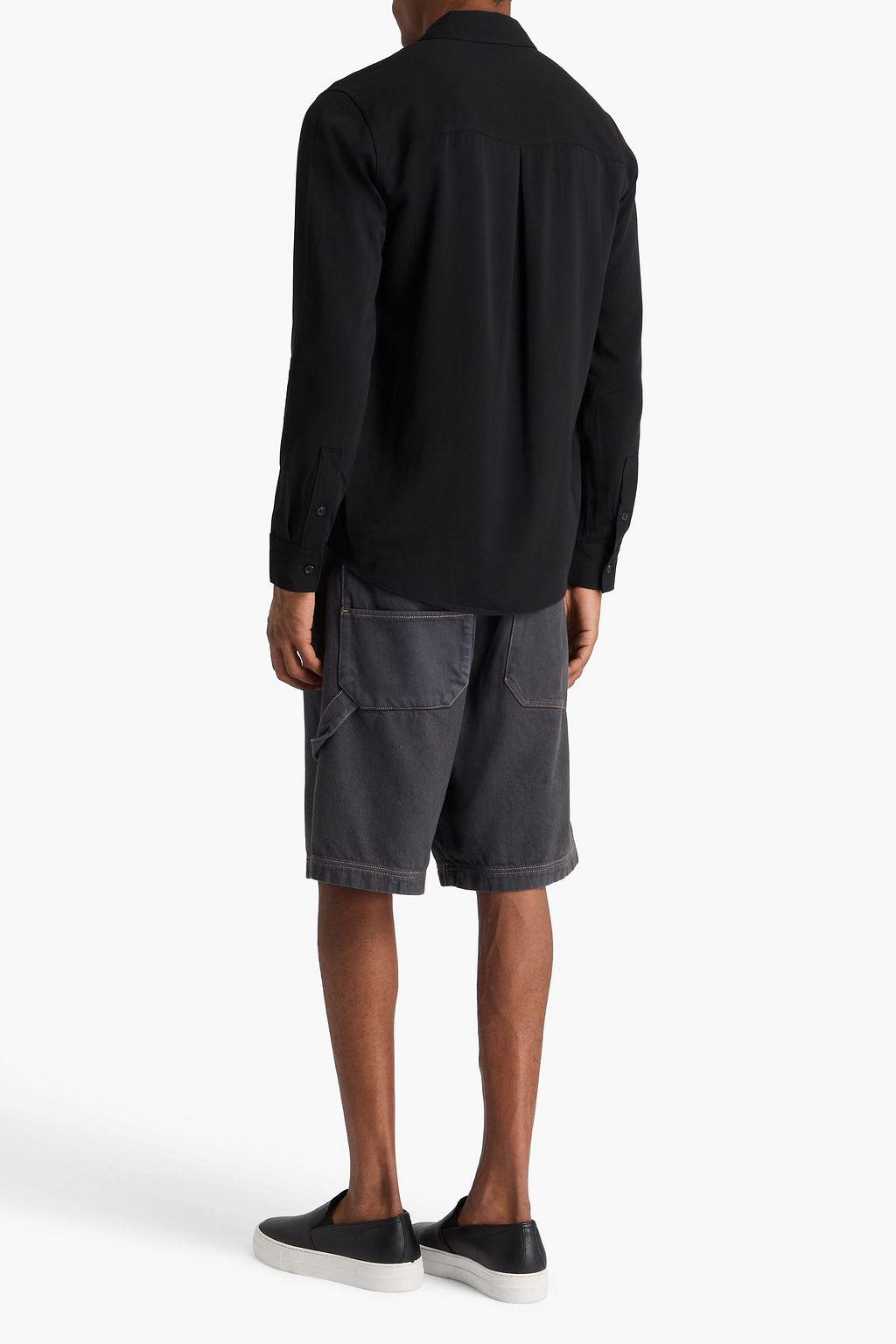 PAIGE Wardin twill shirt