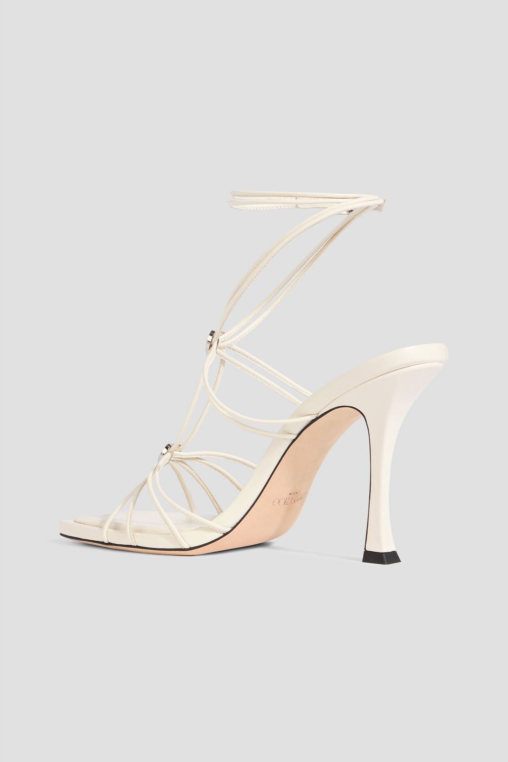 JIMMY CHOO Indiya embellished leather sandals