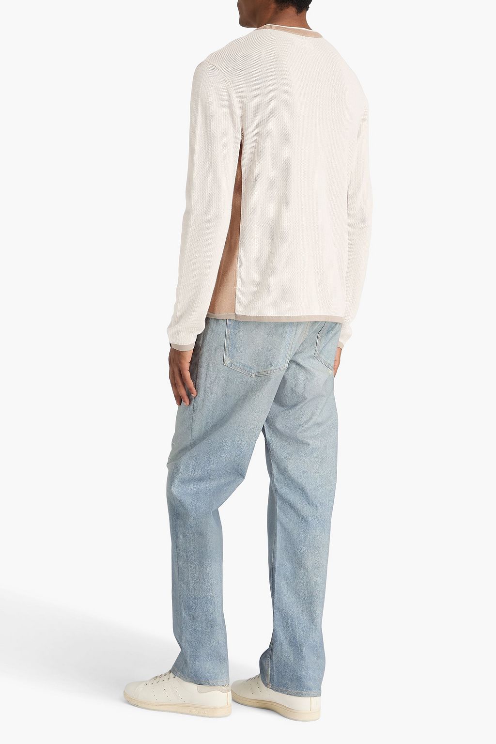 RAG & BONE Harvey ribbed cotton-blend sweater
