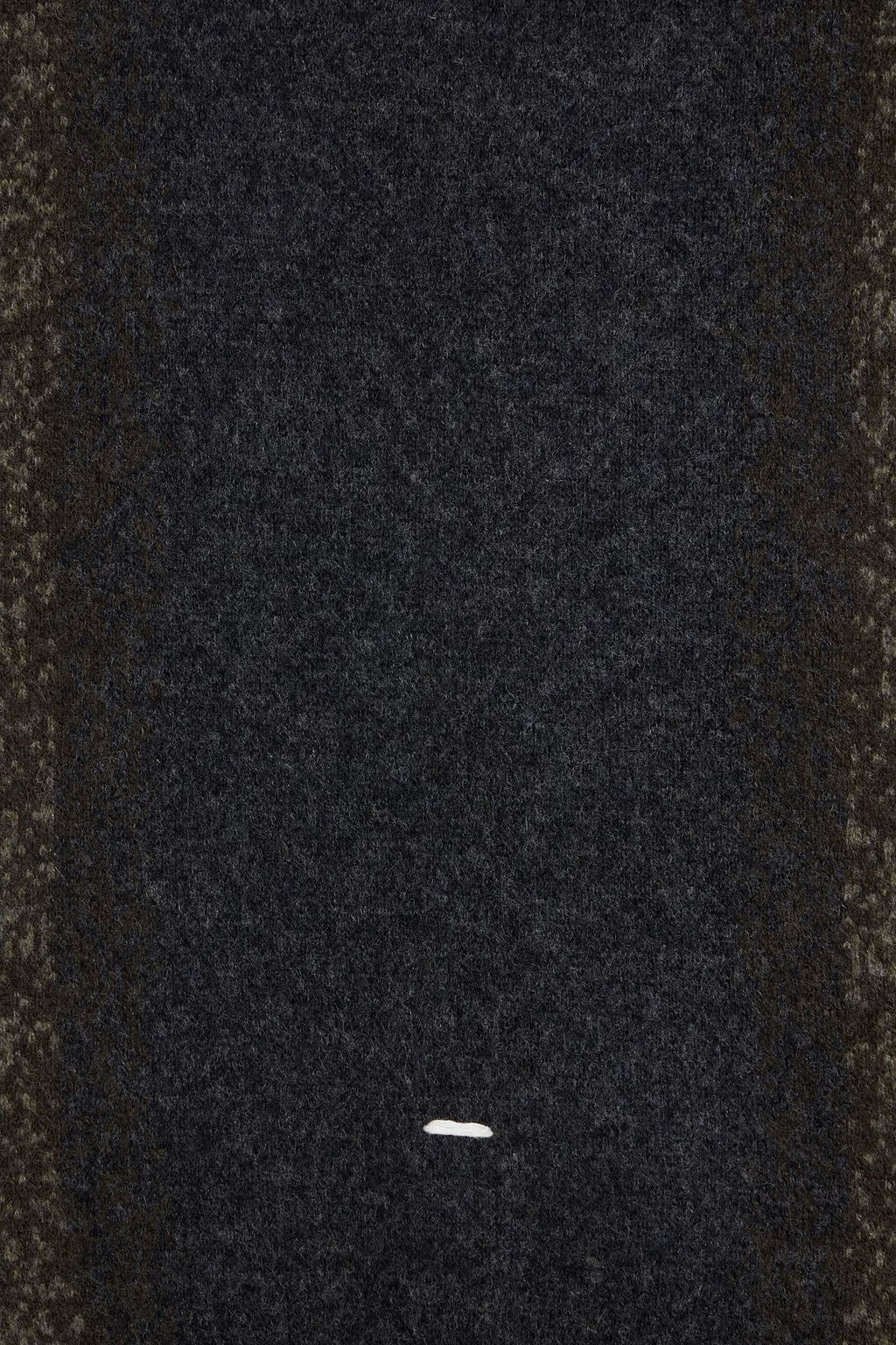 RAG & BONE Downing jacquard-knit wool and cashmere-blend scarf