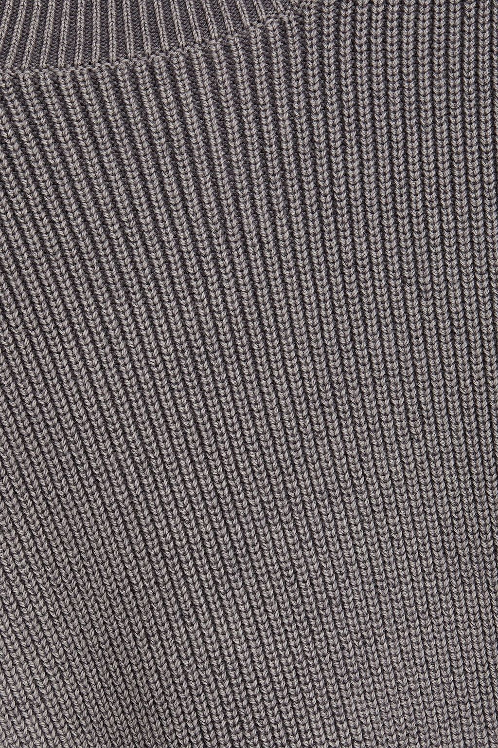 RAG & BONE Dexter jacquard-knit cotton-blend sweater