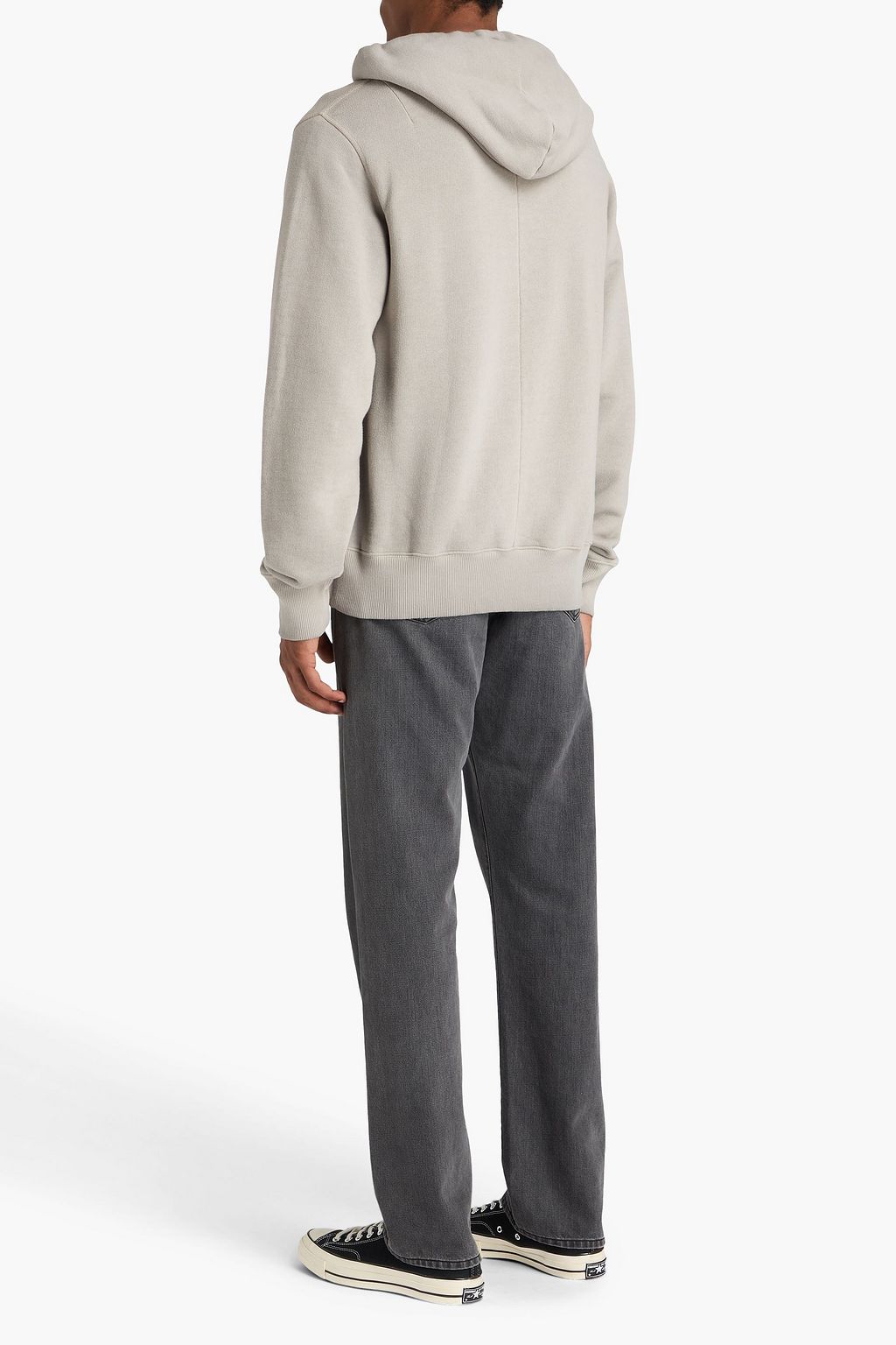 RAG & BONE Damon French cotton-blend terry hoodie