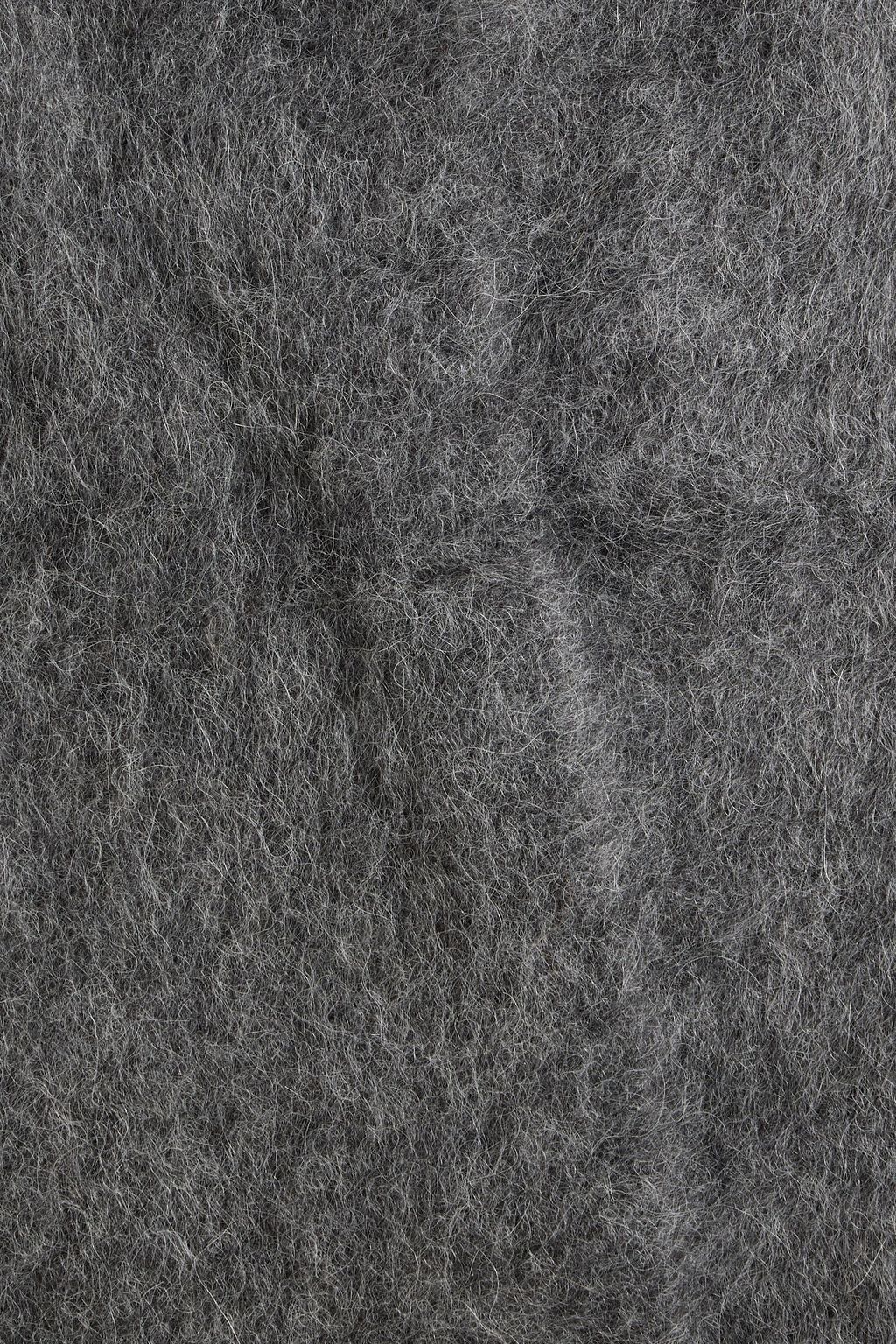 TOTEME Brushed alpaca-blend scarf