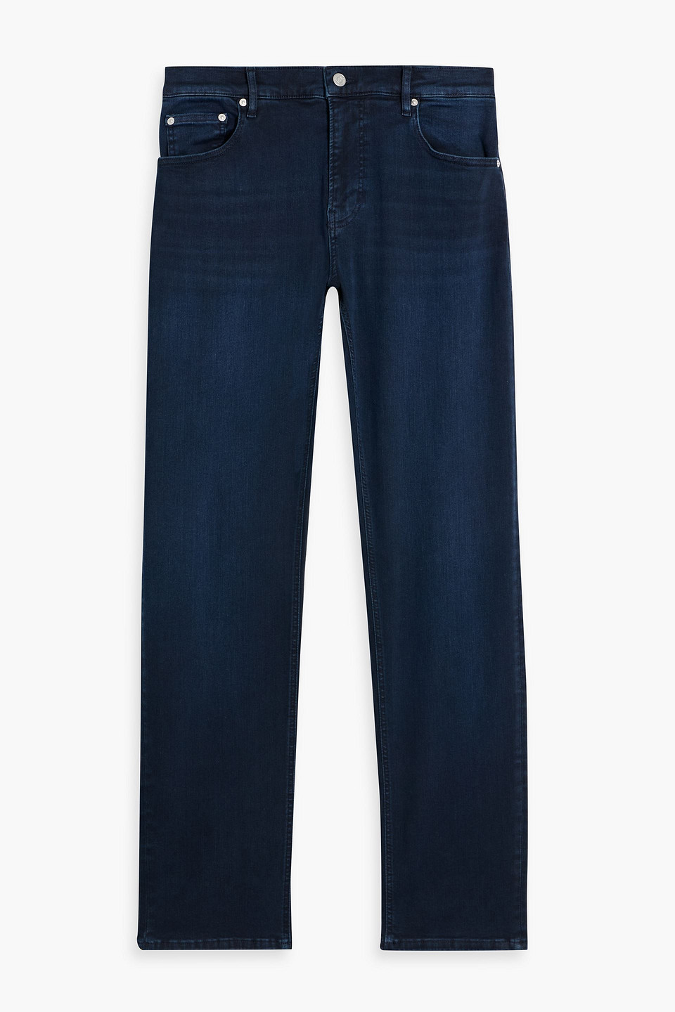 Frame Jetset Modern Straight Denim Jeans In Blue