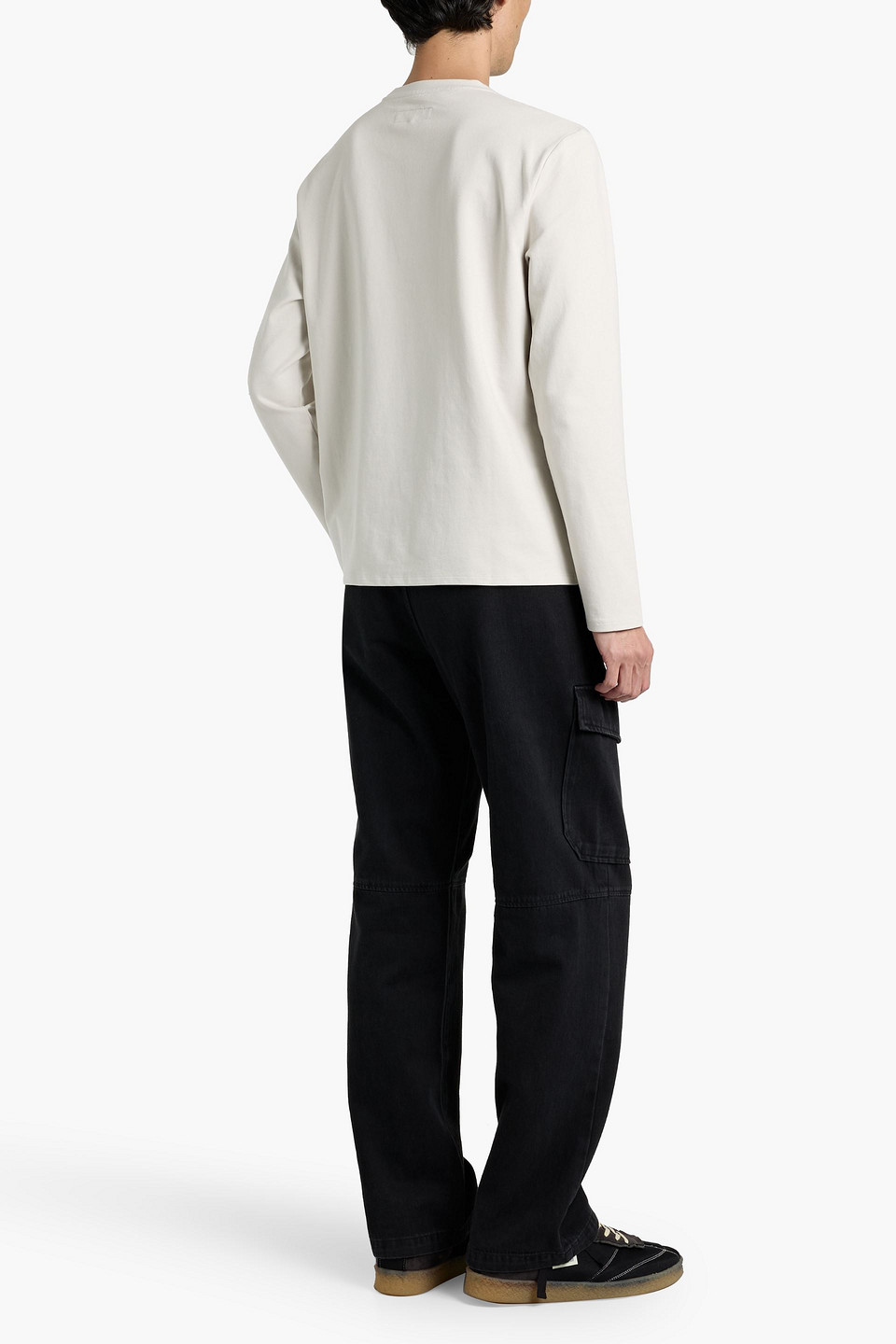 Rag & Bone Fit 4 Loose Fit Cargo Jeans In Black