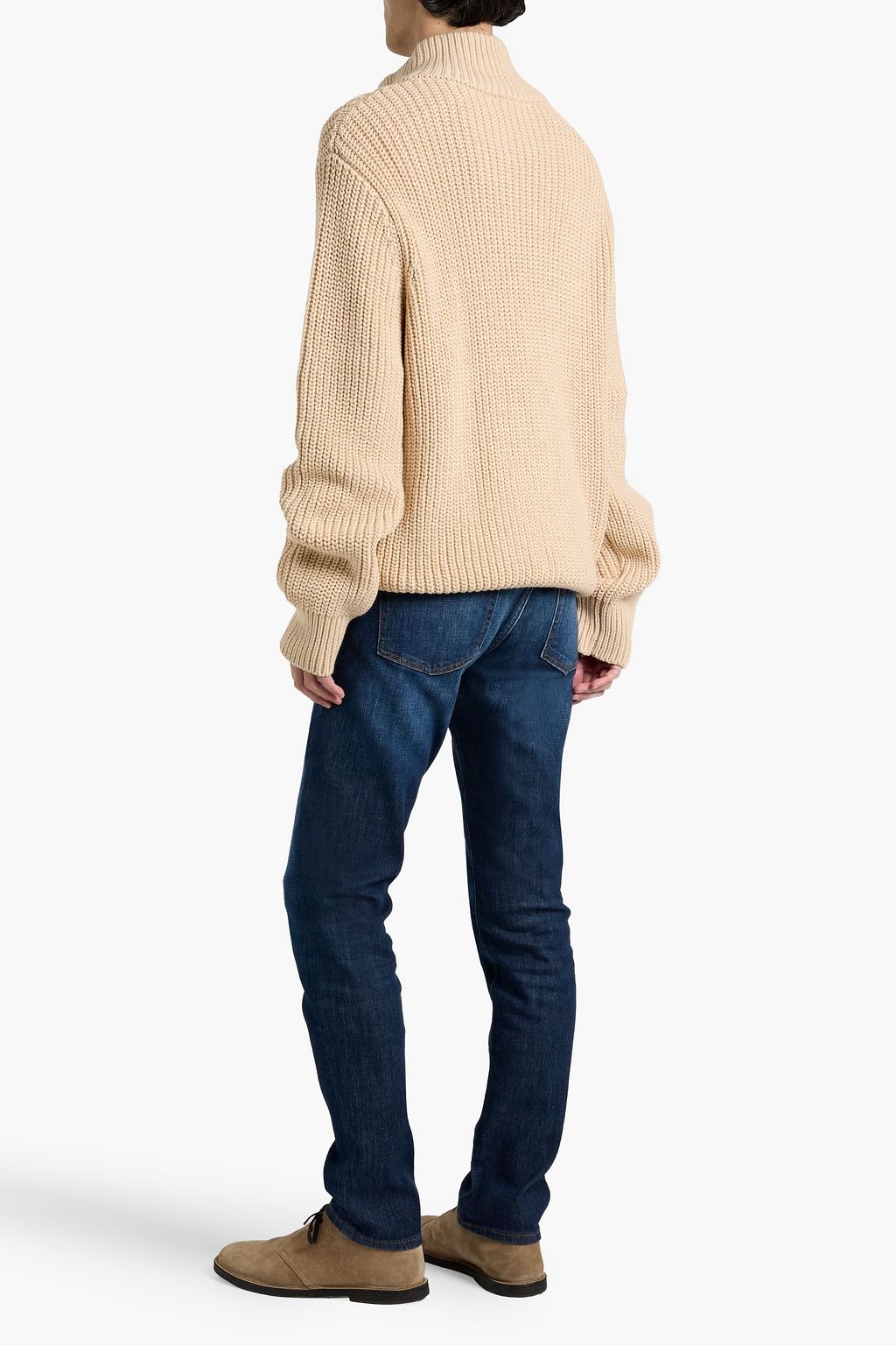 FRAME L'Homme slim-fit faded denim jeans