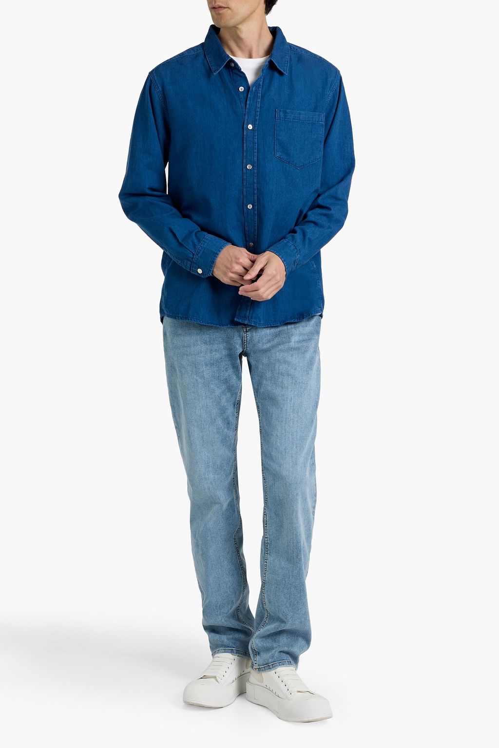 FRAME Jetset whiskered denim jeans