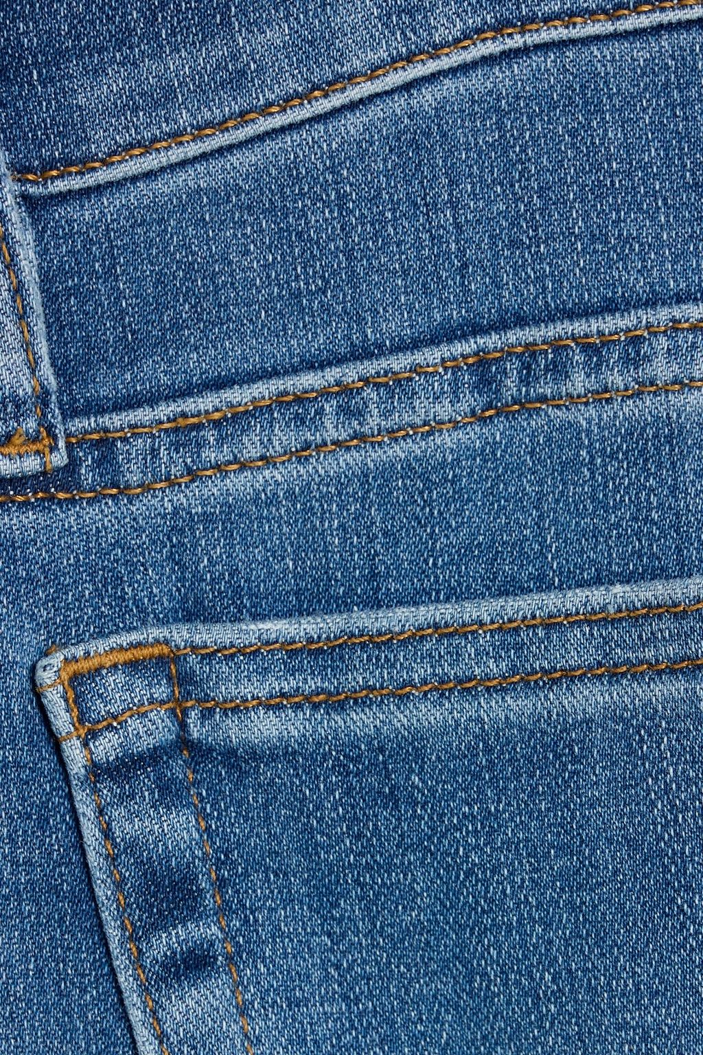 FRAME L'Homme slim-fit whiskered denim jeans
