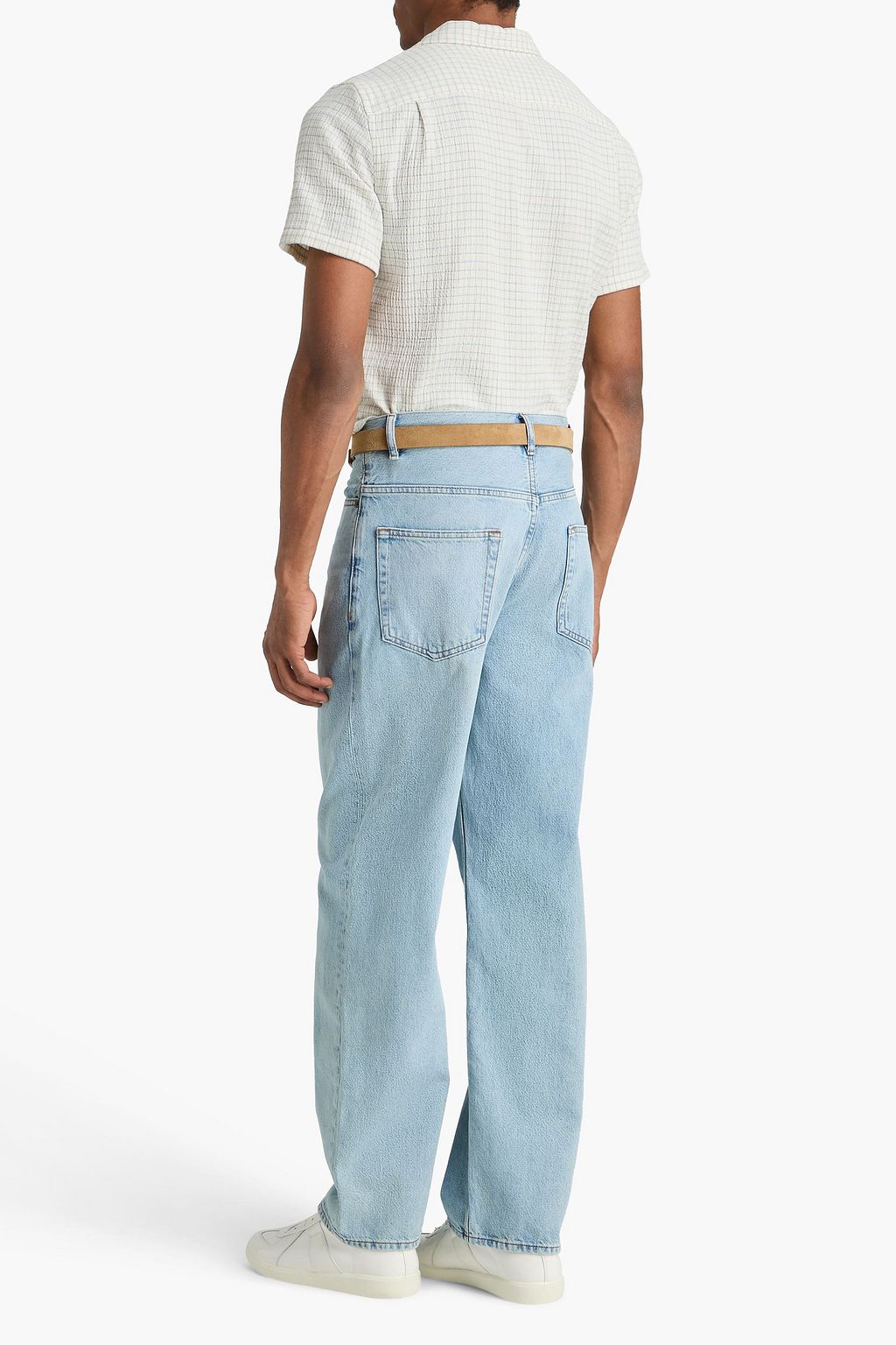 FRAME Baggy distressed denim jeans