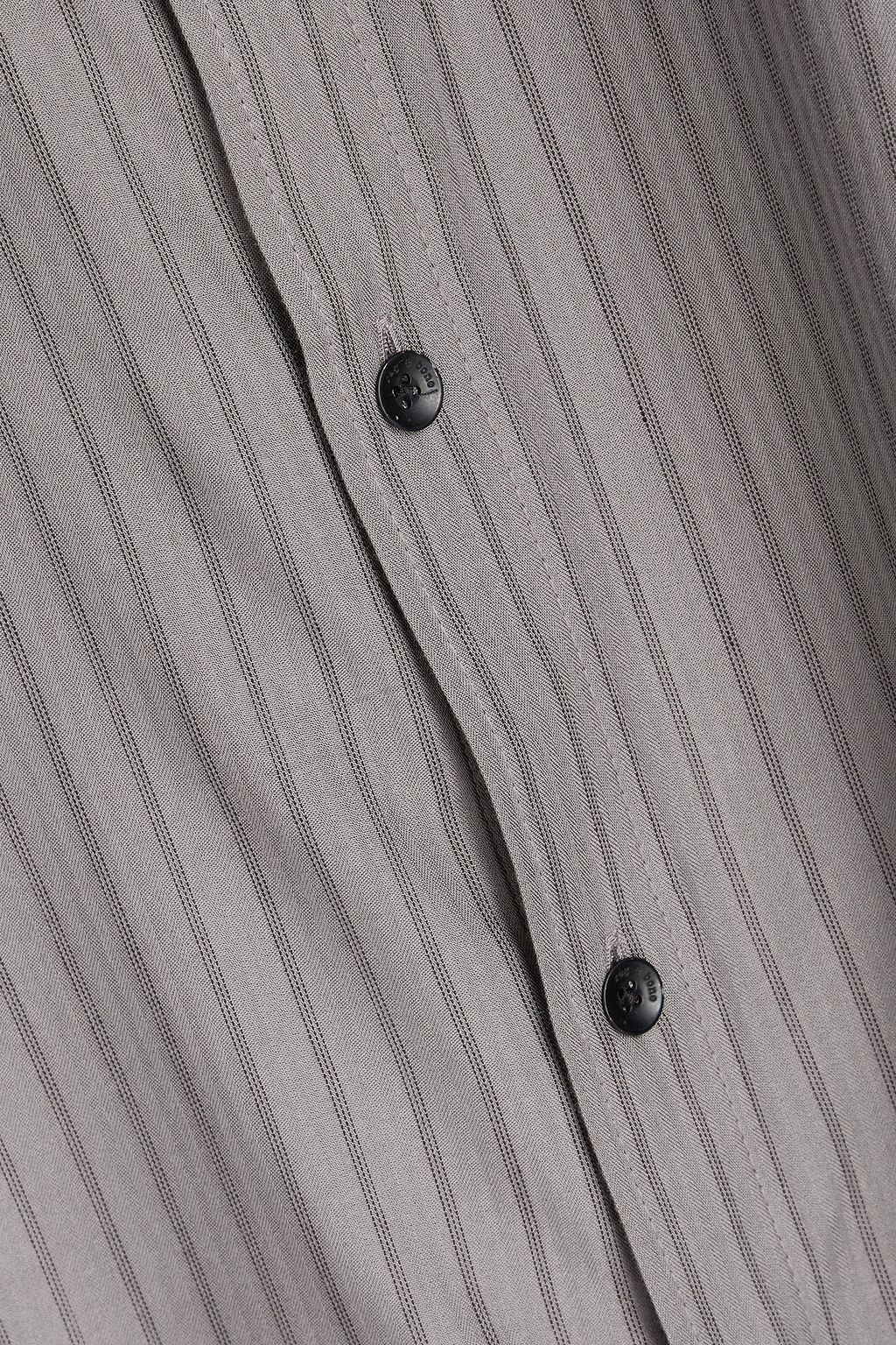 RAG & BONE Matthew striped modal-jacquard shirt