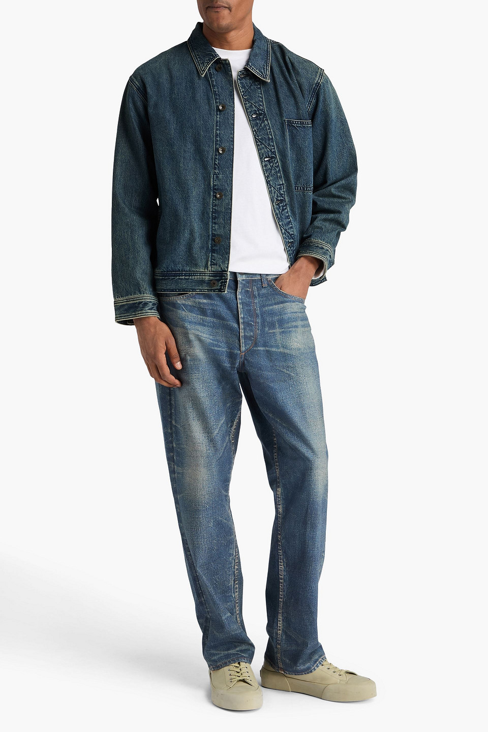 Rag & Bone Cadence Denim Jacket In Blue