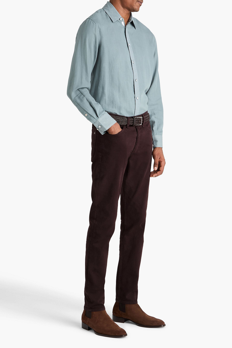  Rag & Bone - Skinny Jeans „fit 2 Aero“ Aus Denim - Braun - 29w/ 32l 