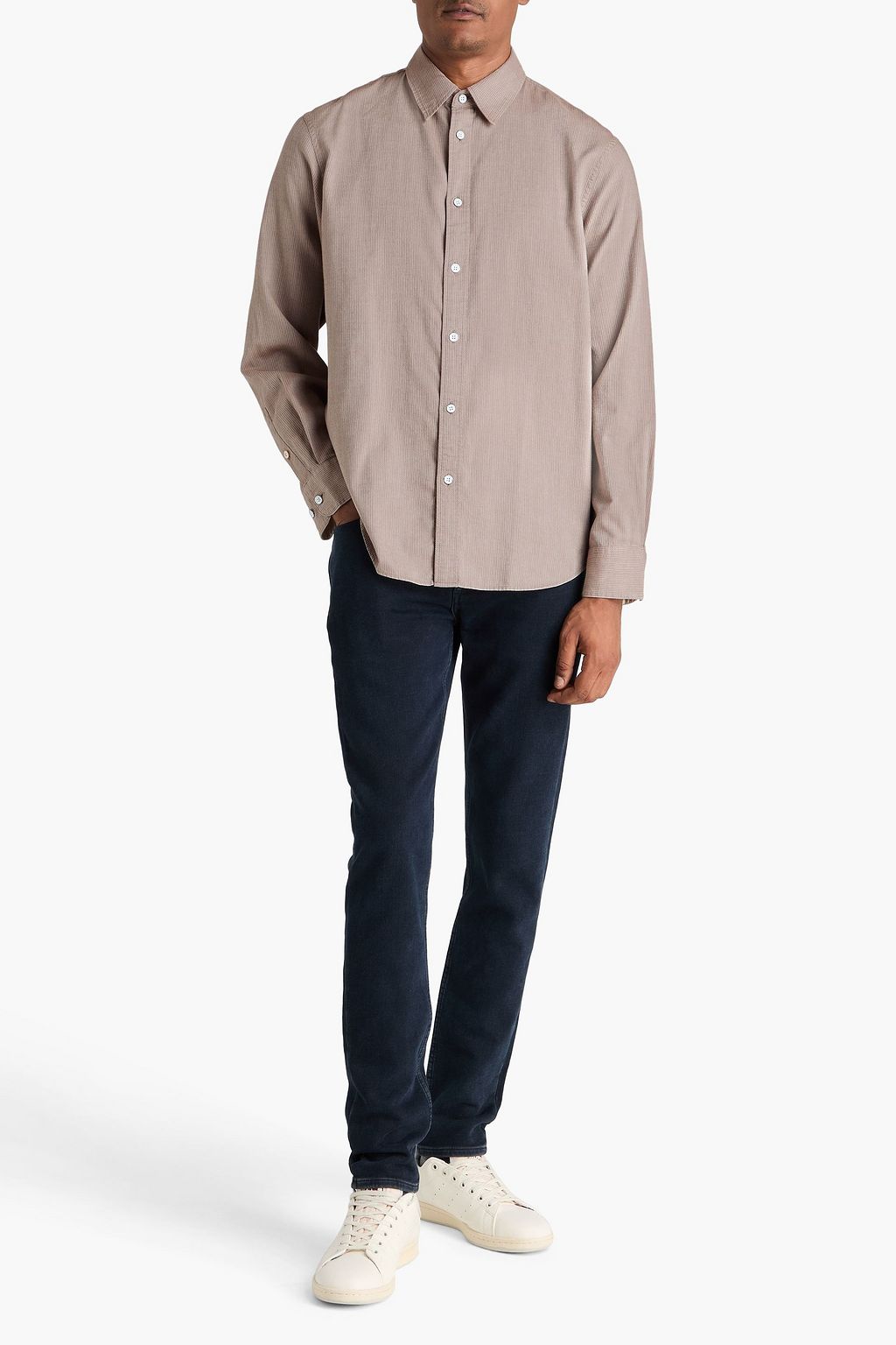 RAG & BONE Finch cotton and Lyocell-blend jacquard shirt