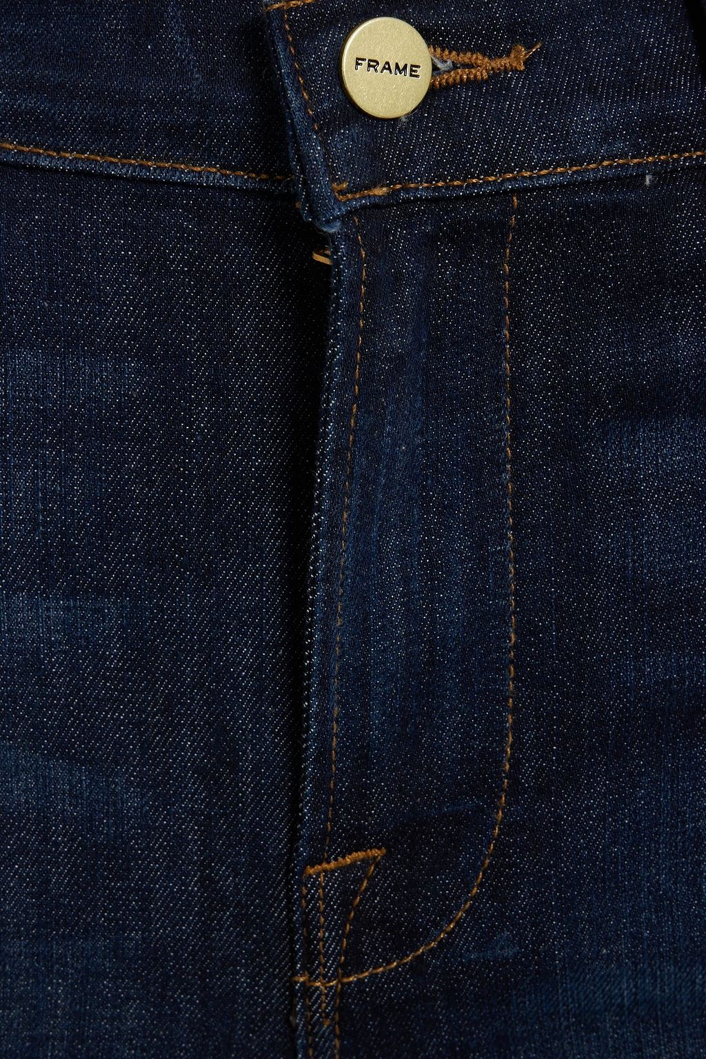FRAME Le Pixie high-rise flared jeans
