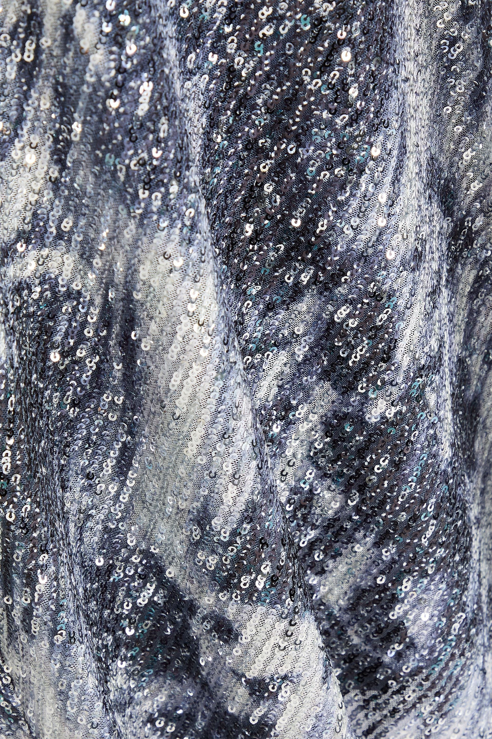 Diane Von Furstenberg Araminta Sequin-embellished Printed Tulle Midi Skirt In Multi