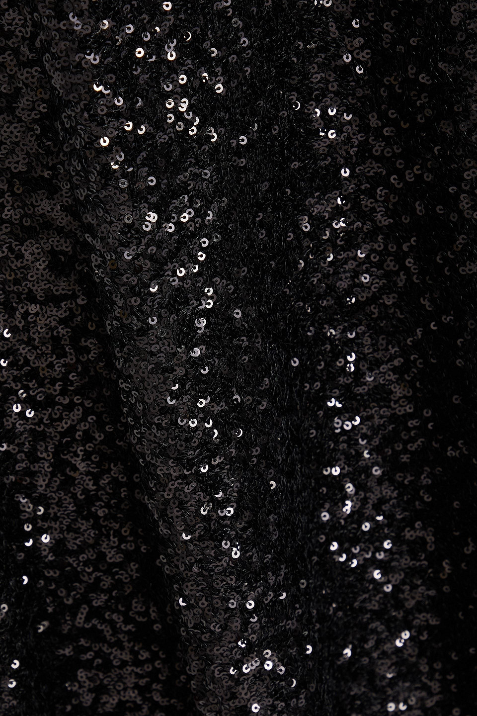 Diane Von Furstenberg Araminta Sequined High-rise Midi Skirt In Black