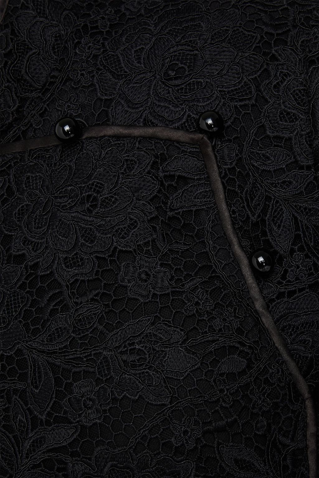 HUISHAN ZHANG Guipure lace mini dress