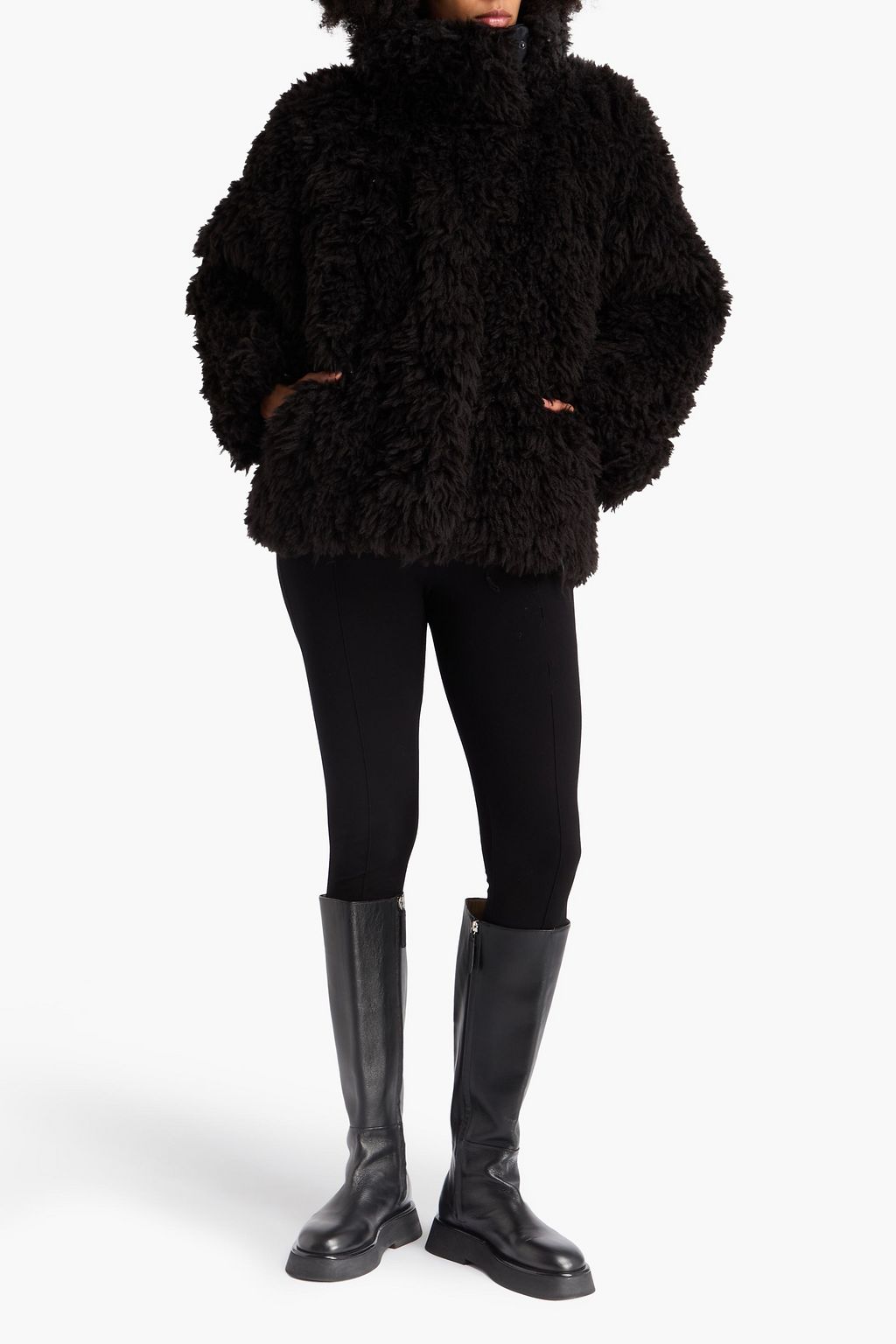 GOLDBERGH Wooly teddy fleece jacket