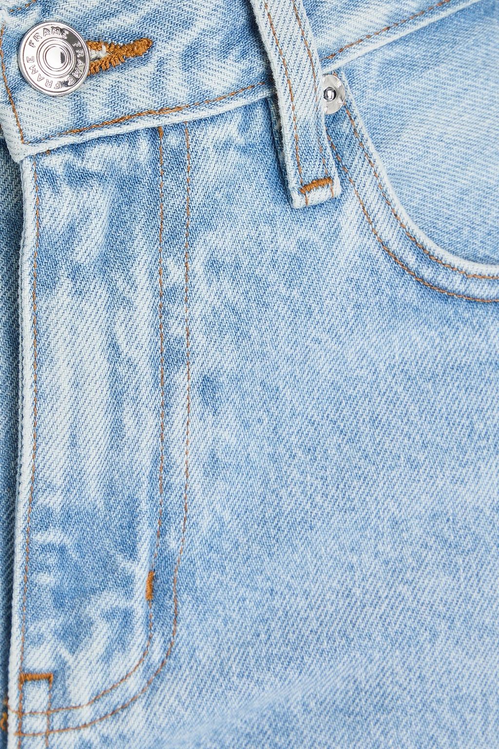 FRAME Le Jane Crop high-rise straight-leg jeans