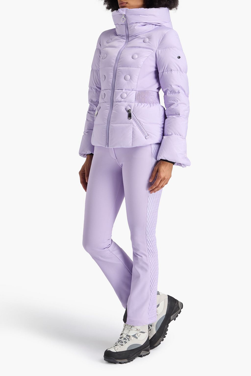 GOLDBERGH Bouton embellished quilted down ski jacket