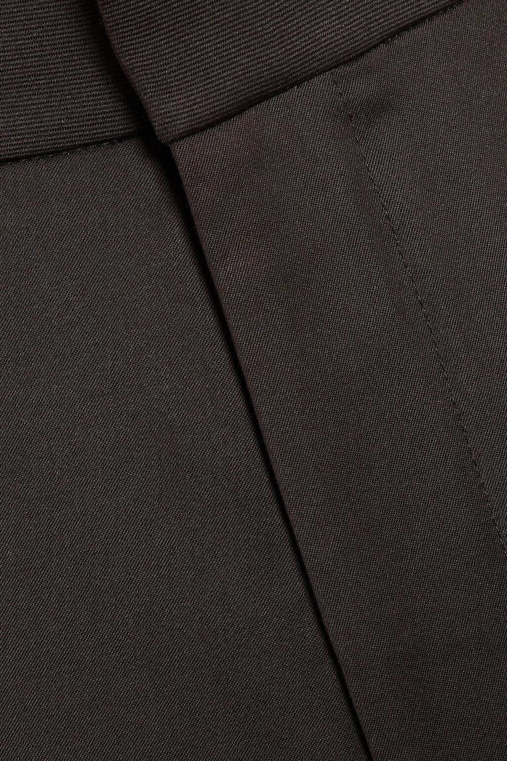 FRAME Twill wide-leg pants