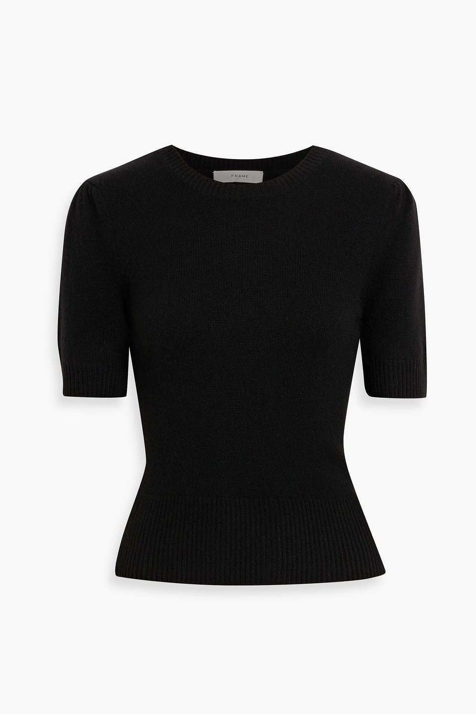 Frame Cashmere Top In Black