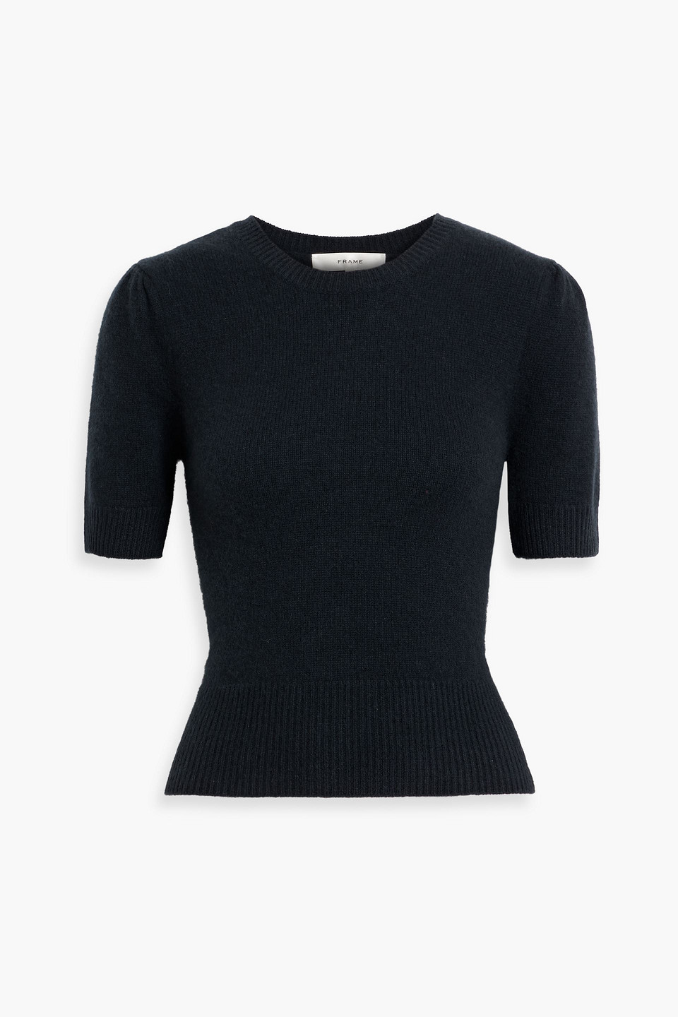 Frame Cashmere Top In Blue