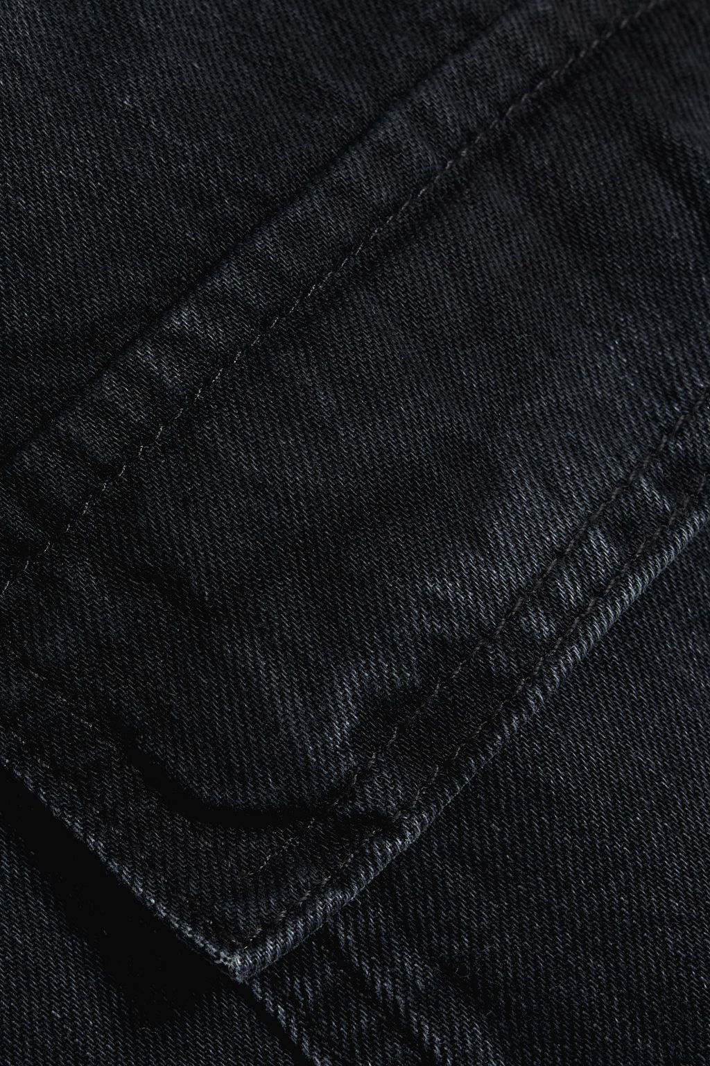 FRAME The Cocoon belted denim jumpsuit