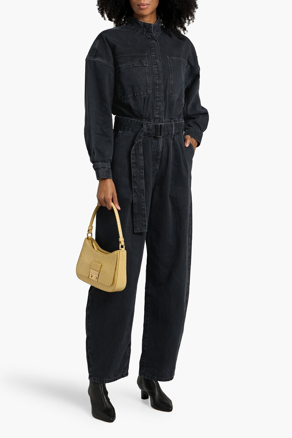 Frame Denim Cocoon Jumps In Black