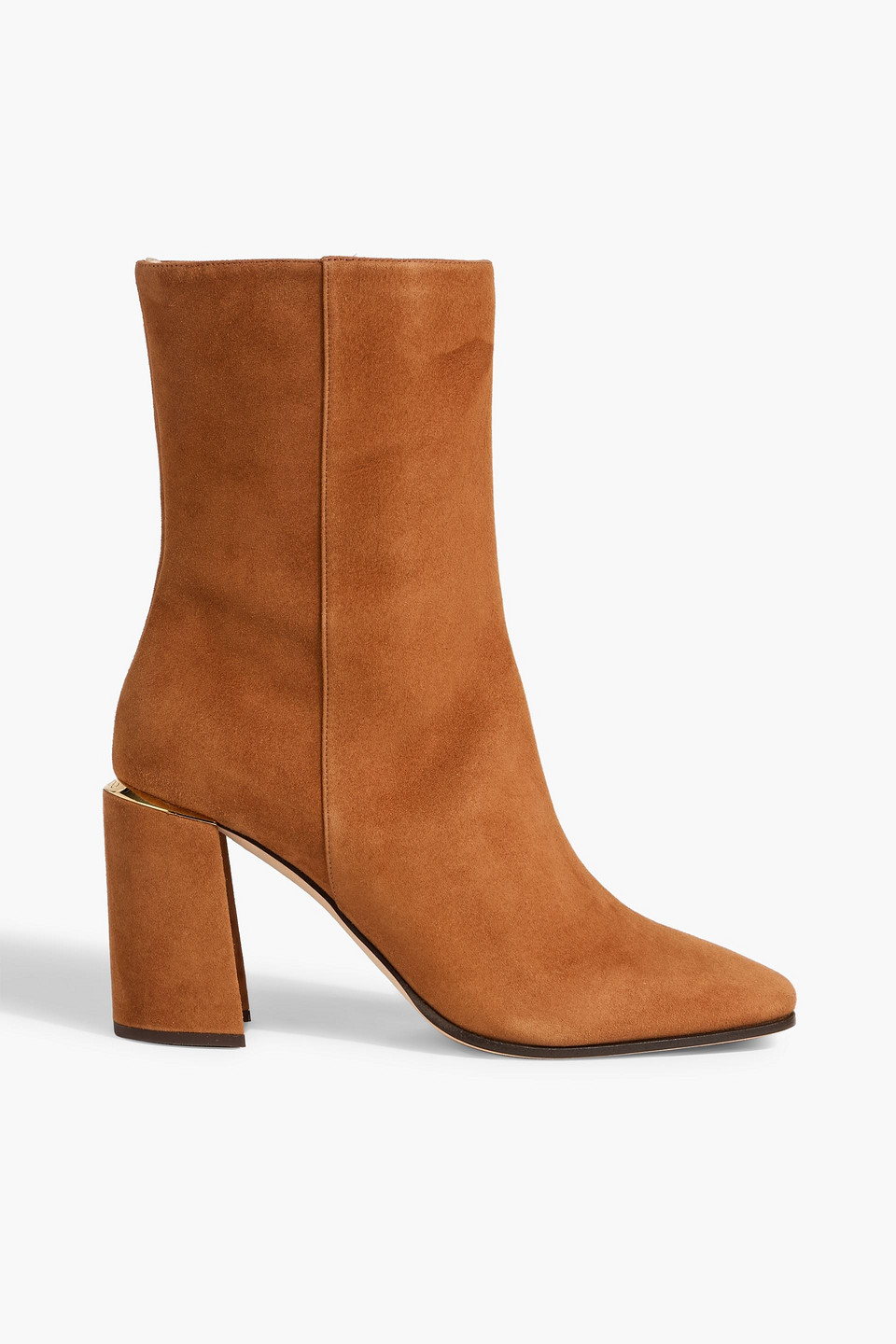 Jimmy Choo Loren 85 Suede Ankle Boots In Brown