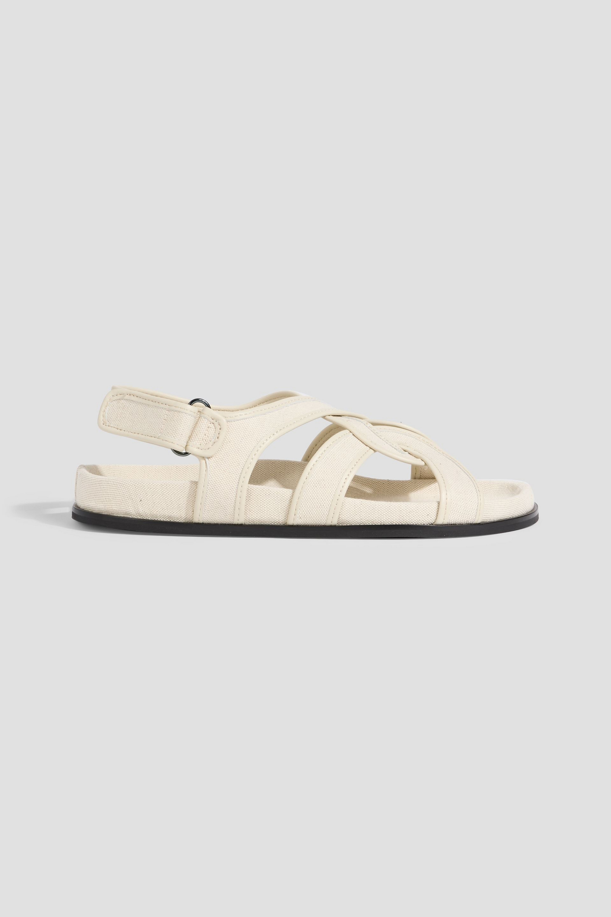 TOTEME Canvas slingback sandals