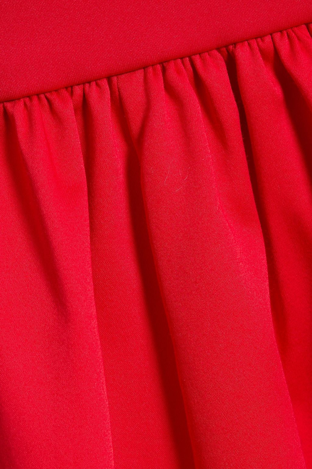 ALICE + OLIVIA Oriana strapless cotton-blend mini dress